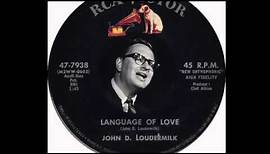John D. Loudermilk - Language of Love (1961)