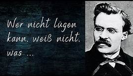 Wunderbare Zitate von Friedrich Nietzsche (6 von 6) zum Nachdenken