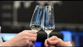 Börse Frankfurt: Champagner zum letzten Handelstag des Jahres