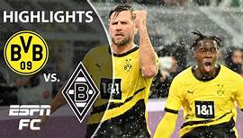 Borussia Dortmund vs. Borussia Mönchengladbach | Bundesliga Highlights | ESPN FC
