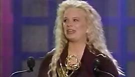 Marcy Walker wins the Emmy (1989)