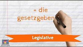 Grundgesetz erklärt: Gewaltenteilung (Legislative, Exekutive, Judikative)