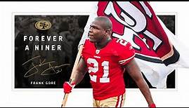 Frank Gore's Career Highlights in Red and Gold | 49ers