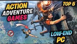 Top 10 Action Adventure Games For Low Spec PC | Best Action Adventure Games