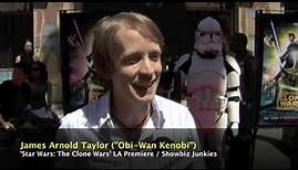 James Arnold Taylor Interview - Star Wars: The Clone Wars Movie Premiere (2008)