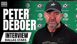 Peter DeBoer talks Dallas Stars Impressive 2023 Season, Difficulty of Playoffs & Dallas Stars Future