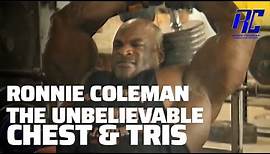 Ronnie Coleman The Unbelievable DVD in 1080 HD | Part 5 Chest & Tris | Ronnie Coleman