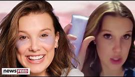 Millie Bobby Brown Faces BACKLASH Over 'Fake' Skincare Routine!