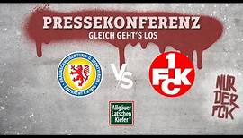 Livestream der Pressekonferenz vor dem Auswärtsspiel bei Eintracht Braunschweig