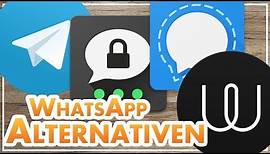 Die 4 BESTEN WhatsApp-Alternativen 2019 📲