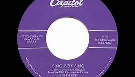 1958 HITS ARCHIVE: Sing Boy Sing - Tommy Sands