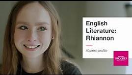 English Literature: Rhiannon | Oxford Brookes University