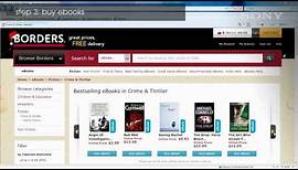 How to setup and put ebooks on your Sony Reader