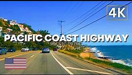 Santa Monica To Malibu on Pacific Coast Highway Scenic Drive |🇺🇲 California [4K]