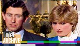 ITN Exclusive: "Whatever 'in love' means" – Charles and Diana Engagement Interview in Full (1981)