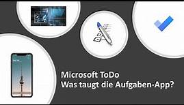 Microsoft ToDo im Überblick, persönlich und im Team