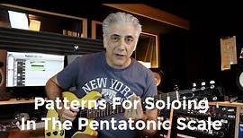 How to Play a Pentatonic Scale | Patterns For Soloing Guitar Lesson