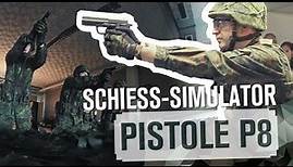 SCHIESS-SIMULATOR: Pistole P8 | TAG 45