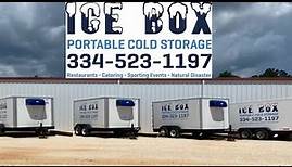 Small Refrigerated Trailer Freezer Rental Pensacola Fl | Ice Box Portable Cold Storage