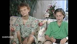 Young Joaquin Phoenix and Martha Plimpton Interview, 1989