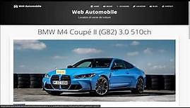 Location et vente de voiture Web Site Automobile
