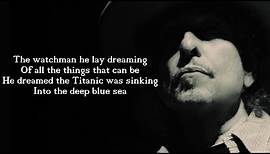 Bob Dylan - Tempest | Lyric video
