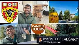 UNIVERSITY OF CALGARY CAMPUS TOUR IN 4K | EXPLORING VARIOUS FACULTIES 🇨🇦| INDIAN🇮🇳STUDENT IN CANADA|