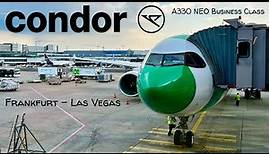 Condor Airlines A330 NEO *NEW* Business Class | Frankfurt - Las Vegas