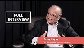 Learning from the Best – Arun Nayar, Full Episode
