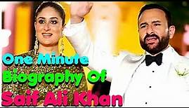 Short Biography Of Saif Ali Khan|Saif Ali Khan| Family, Net Worth,Age Life Style,Wife, House & Movie