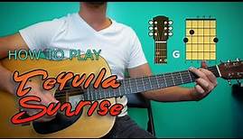 Tequila Sunrise by Eagles | Guitar Lesson