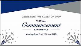 Baruch College 2020 Virtual Commencement Experience