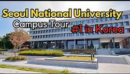 Seoul National University campus tour 서울대학교 Seoul, South Korea 4K