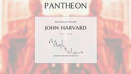 John Harvard Biography - Topics referred to by the same term