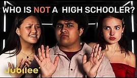 6 High Schoolers vs 1 Secret Middle Schooler | Odd One Out