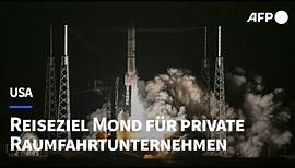 Private Rakete mit US-Landemodul startet Richtung Mond | AFP