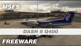 Dash 8 Q400 Pack Freeware Add-on for Microsoft Flight Simulator