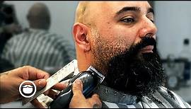 Bald Man's Incredible Beard Transformation | Honest Barber