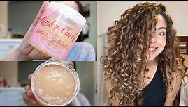 Curly Hair Routine 1st impression on the Kinky Curly Curling Custard/2c/3a Curls