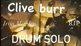 Clive Burr From Iron Maiden - Drum Solo