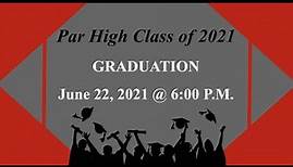 Parsippany High School Class of 2021 Graduation Ceremony