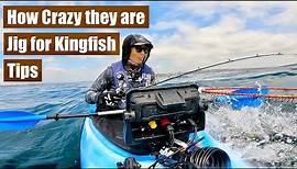 How to jig for Kingfish | Kingfish | Kayak Fishing