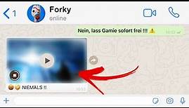 FORKY schickt dieses VIDEO als Antwort für Game Master!