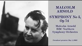 Malcolm Arnold: Symphony No 5 [Arnold-BBC NSO]
