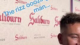 The Flustered Encounter with Barry Keoghan | Saltburn Red Carpet