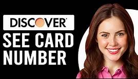 How To See Card Number On The Discover App (How Can I find Discover Card Number)