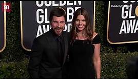 Christian Bale and wife Sibi Blazic at 2019 Golden Globe Awards