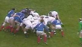 Will Carling's first international try (1989)