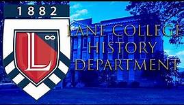 Lane College History Department
