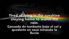 Time - Pink Floyd (Subtítulos Español - Inglés)